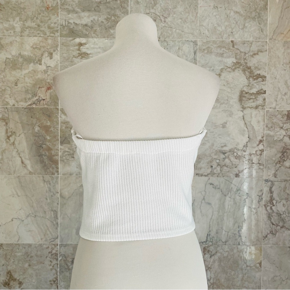 Kirious Ribbed Strapless Tube Top - Picture 5 of 7